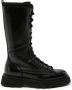 Doucal's lace-up leather boots Black - Thumbnail 1