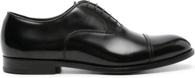 Doucal's lace up Oxford shoes Black
