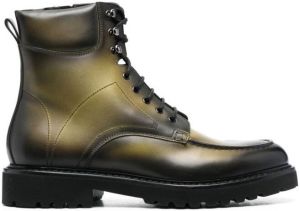 Doucal's leather ankle boots Green
