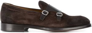 Doucal's monk strap loafers Brown