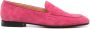 Doucal's penny-slot suede loafers Pink - Thumbnail 1