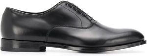 Doucal's polished York shoes Black