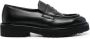 Doucal's ridged-sole detail loafers Black - Thumbnail 1