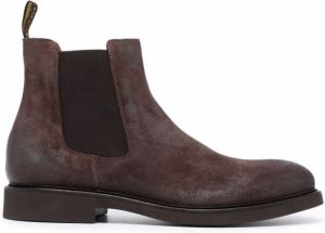 Doucal's round-toe ankle boots Brown