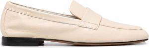 Doucal's slip-on calf leather loafers Neutrals