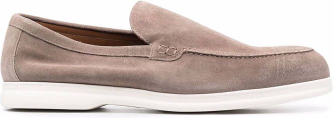 Doucal's slip-on loafers Grey