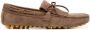 Doucal's suede boat shoes Brown - Thumbnail 1