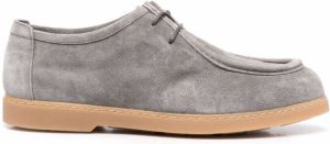 Doucal's suede derby shoes Grey