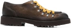 Doucal's suede lace-up shoes Brown