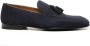 Doucal's tassel-detail suede loafers Blue - Thumbnail 1