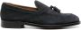 Doucal's tassel-detail suede loafers Blue - Thumbnail 1