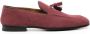 Doucal's tassel-detail suede loafers Red - Thumbnail 1