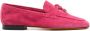 Doucal's tassel-detailed suede loafers Pink - Thumbnail 1