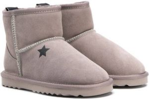 Douuod Kids lined pull-on boots Grey