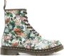 Dr. Martens 1460 floral-print leather boots White - Thumbnail 1