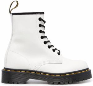 Dr. Martens 1460 lace-up leather boots White