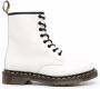 Dr. Martens 1460 leather ankle boots White - Thumbnail 1