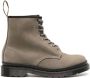 Dr. Martens 1460 Milled leather boots Grey - Thumbnail 1