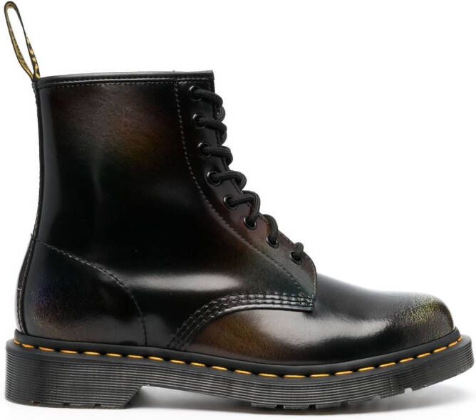 Dr. Martens 1460 Pride leather lace-up boots Black