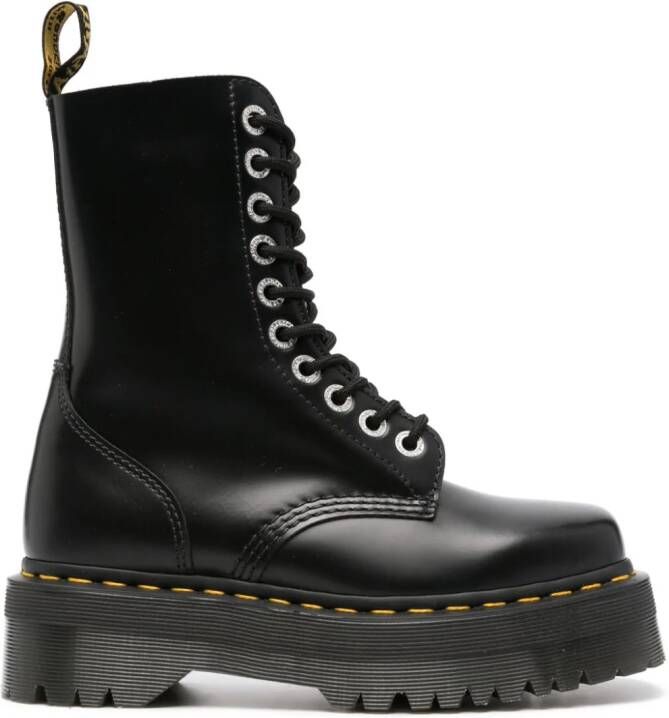 Dr. Martens 1490 Quad leather boots Black