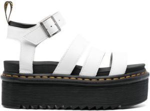 Dr. Martens Blaire Quad Hydro platform sandals White