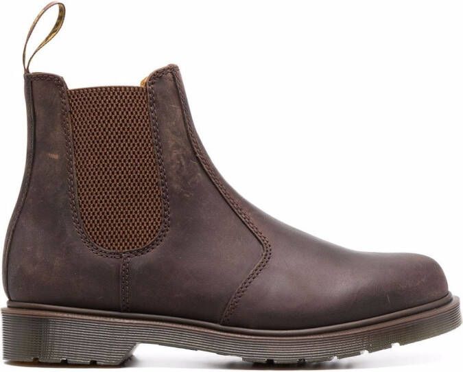 Dr. Martens Crazy Horse ankle boots Brown