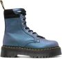Dr. Martens Jadon II platform leather boots Blue - Thumbnail 1