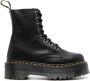 Dr. Martens Jadon III Pisa-leather platform boots Black - Thumbnail 1