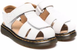 Dr. Martens Kids Moby II touch-strap sandals White