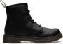Dr. Martens Kids Softy T leather lace-up boots Black - Thumbnail 1