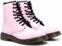 Dr. Martens Kids TEEN lace-up boots Pink - Thumbnail 1