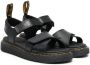 Dr. Martens Kids Vossie double-strap chunky sandals Black - Thumbnail 1