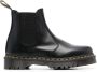 Dr. Martens leather round-toe boots Black - Thumbnail 1