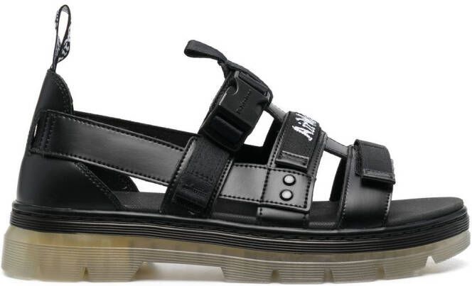 Dr. Martens Pearson open-toe sandals Black