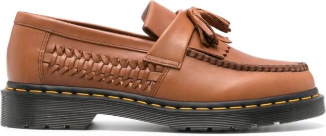 Dr. Martens tassel-detail leather loafers Brown