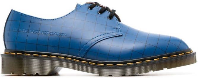 Dr. Martens x Undercover 1461 leather derby shoes Blue