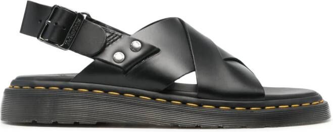 Dr. Martens Zane Brando leather sandals Black