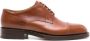 DRIES VAN NOTEN almond-toe leather Derby shoes Brown - Thumbnail 1
