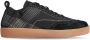 DRIES VAN NOTEN logo-patch quilted sneakers Black - Thumbnail 1