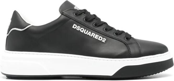 Dsquared2 1964 leather sneakers Black