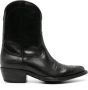 Dsquared2 50mm leather western boots Black - Thumbnail 1