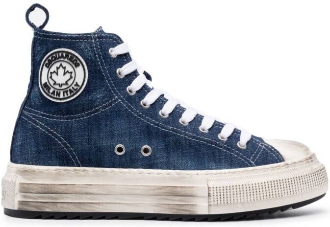 Dsquared2 Berlin high-top sneakers Blue