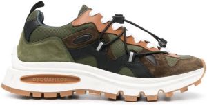Dsquared2 camouflage-print low-top sneakers Green