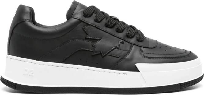Dsquared2 Canadian leather sneakers Black