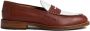 Dsquared2 colour-block leather loafers Brown - Thumbnail 1
