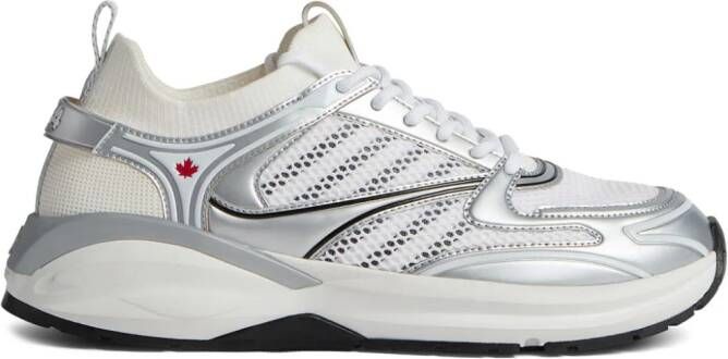 Dsquared2 Dash panelled mesh sneakers White