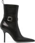 Dsquared2 Distressed 120mm leather boots Black - Thumbnail 1