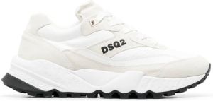 Dsquared2 Free low-top leather sneakers White