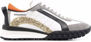 Dsquared2 glitter-detail lace up sneakers Grey