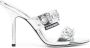 Dsquared2 Gothic 110mm leather sandals Silver - Thumbnail 1